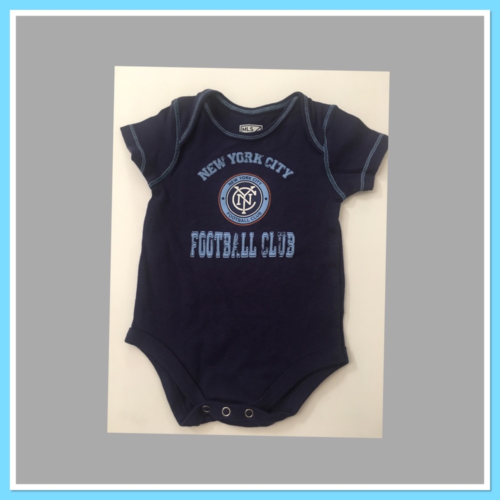 Baby New York City Football Club Onesie MLS